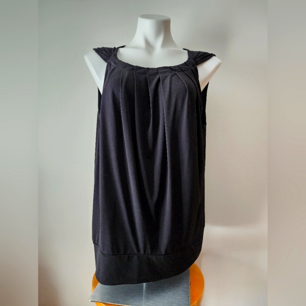 2 for $10 sleeveless black dress tops size M jones new york & new york and co